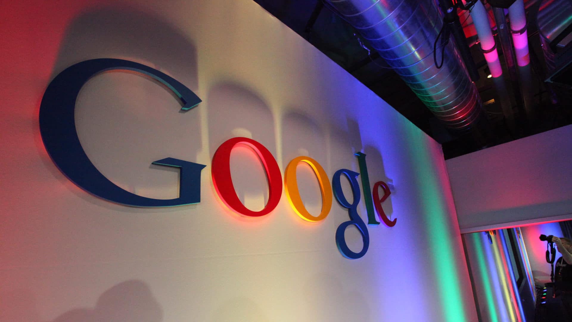 Inside Building 43 on the Google Campus in Mountain View, California.