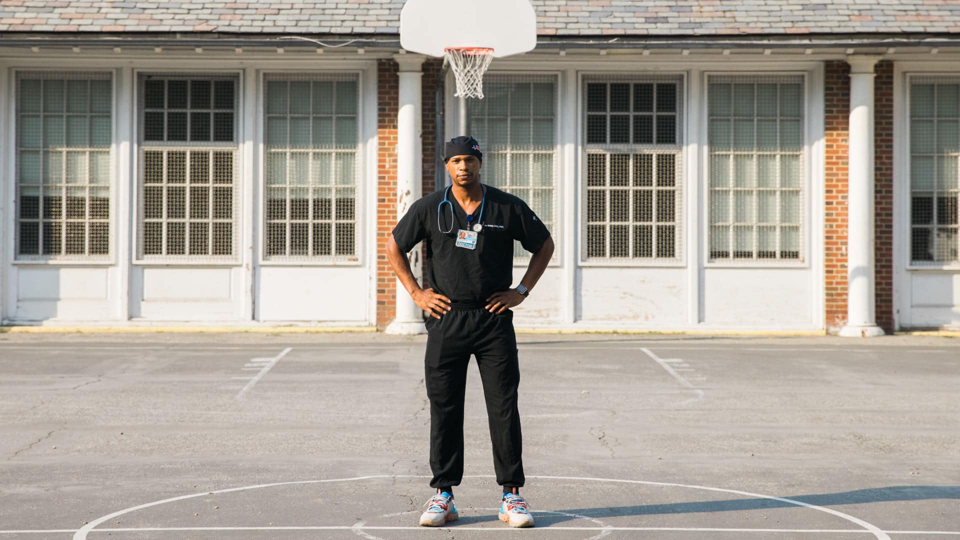 Aaron Bolds, a former college basketball player, graduated from medical school in 2018. He's now a doctor at Mount Sinai Health System in New York, specializing in rehabilitation medicine.